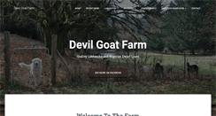 Desktop Screenshot of devilgoatfarm.com