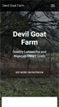 Mobile Screenshot of devilgoatfarm.com