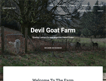 Tablet Screenshot of devilgoatfarm.com